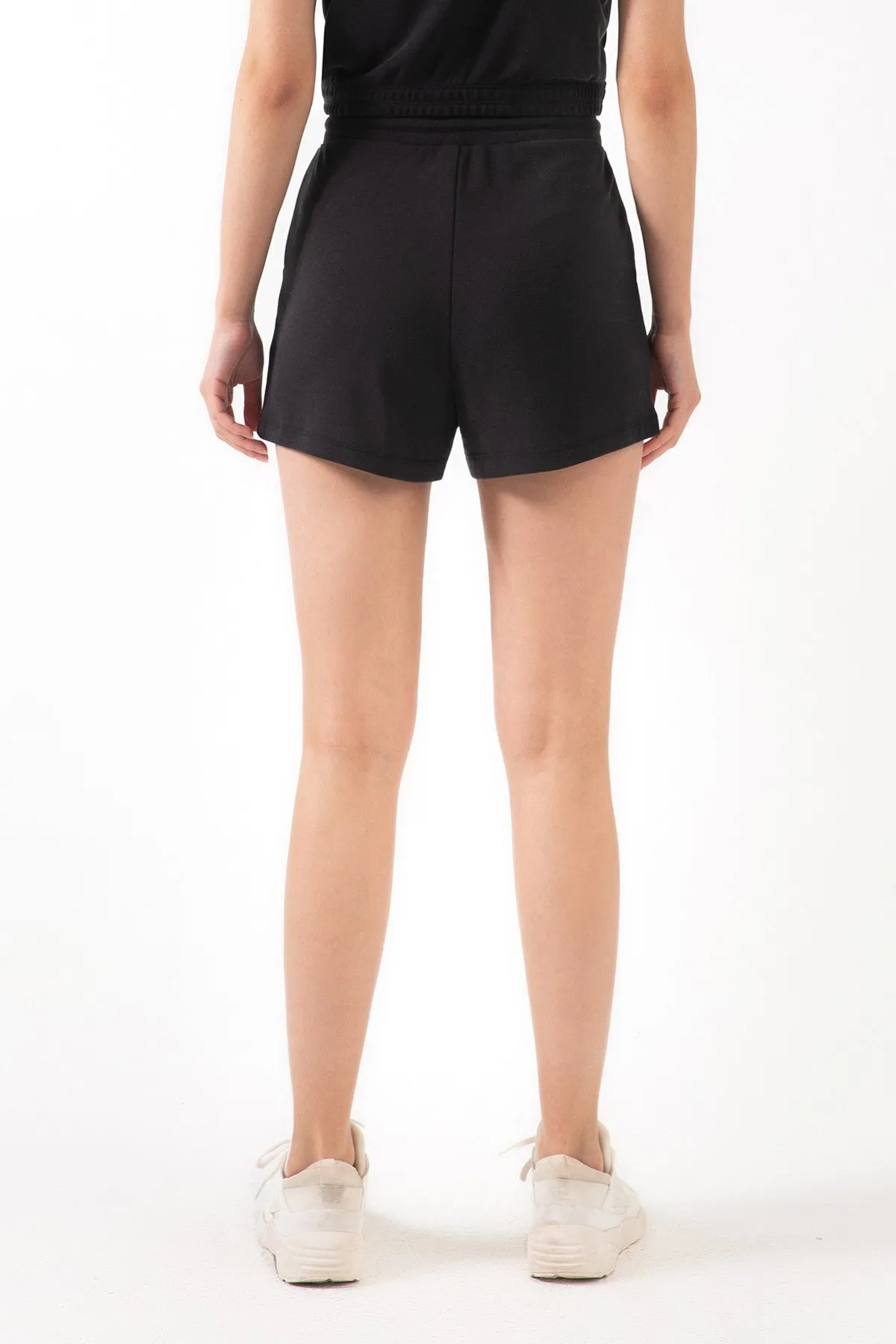 Athleisure Shorts with Drawstring