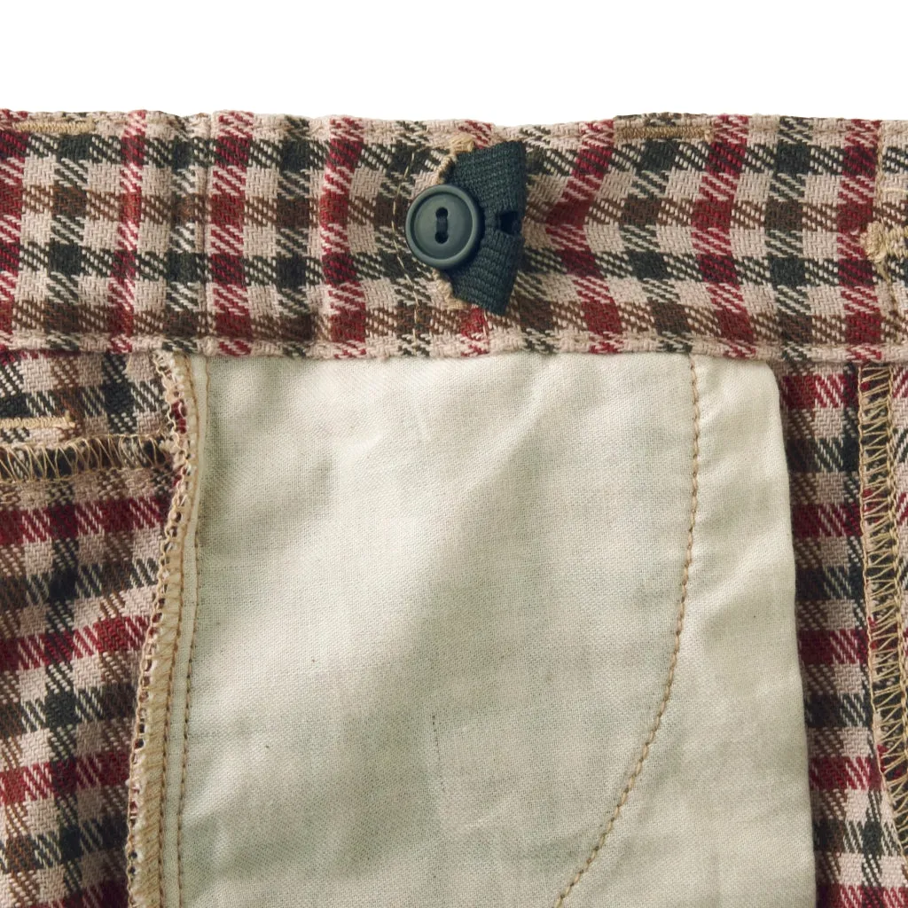 Autumn-Winter Checkered Trousers