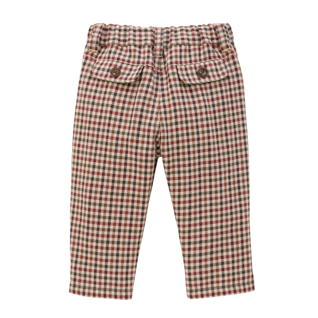 Autumn-Winter Checkered Trousers