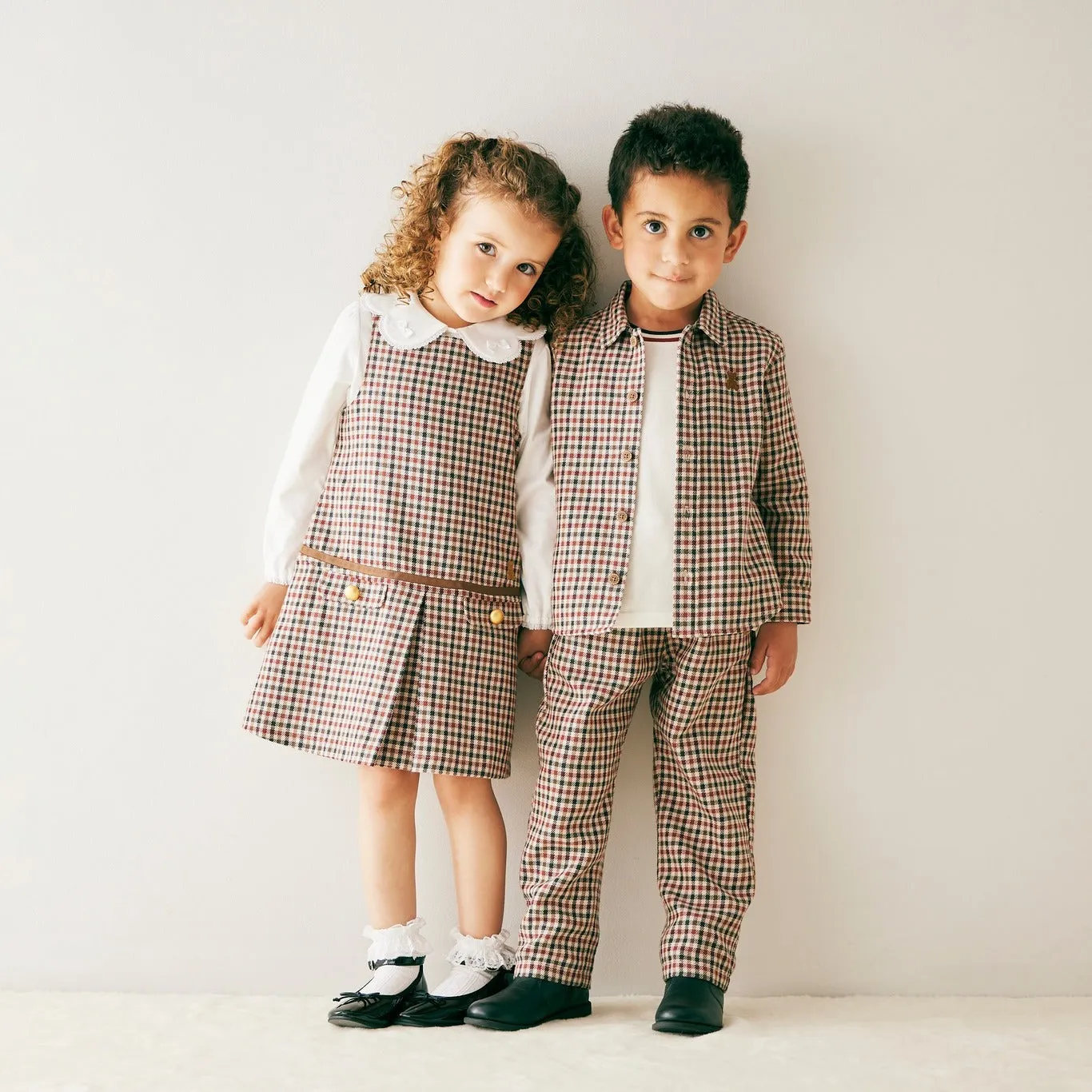 Autumn-Winter Checkered Trousers