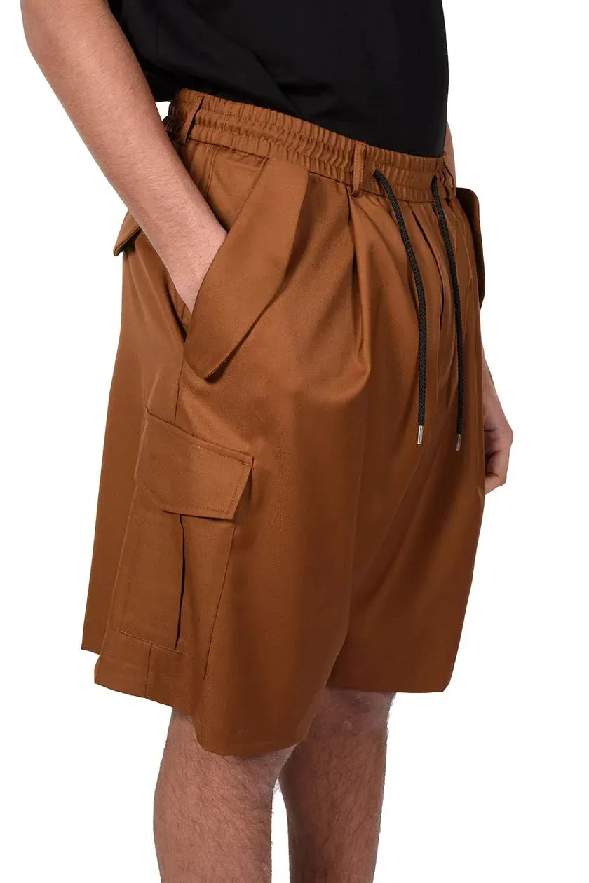 Brown Tobacco Cargo Short