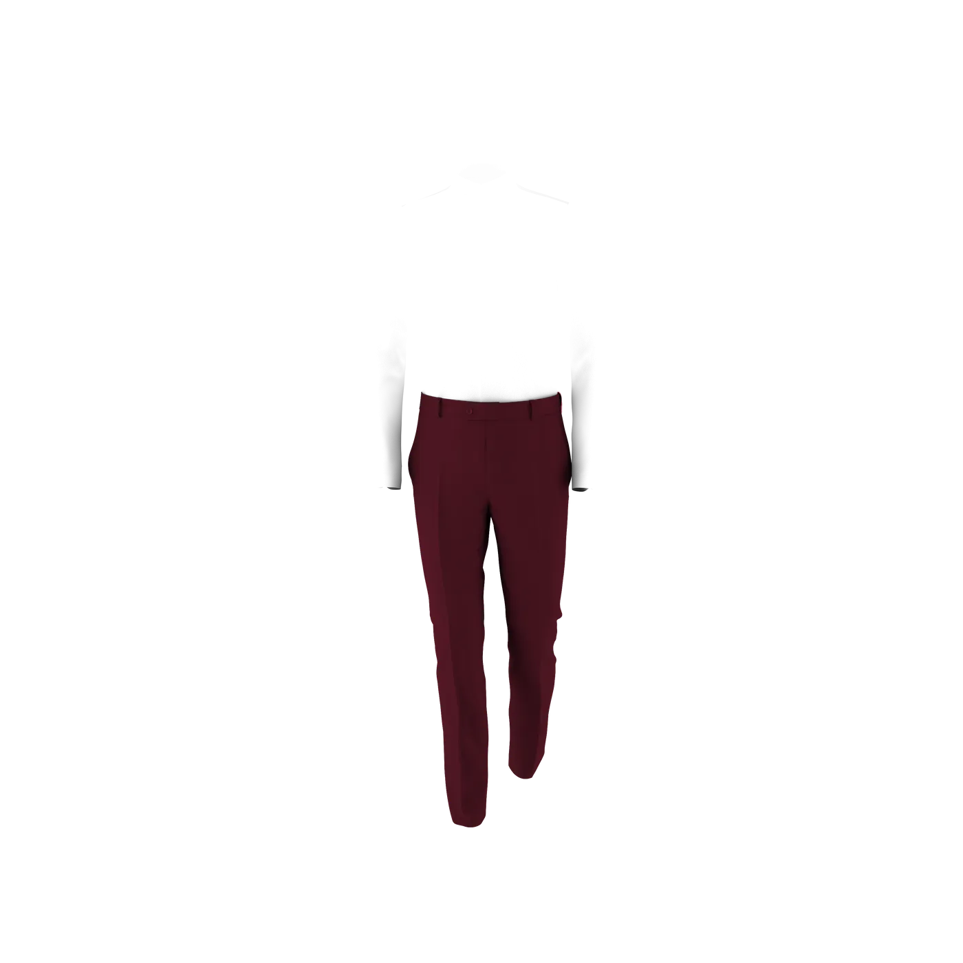 Burgundy Suit Pants