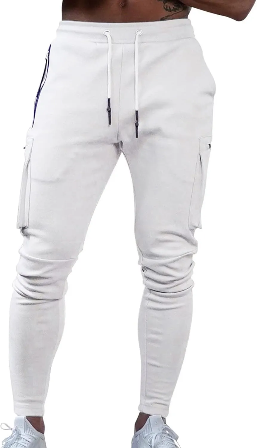 Cargo Pants for Men Work Hip Hop Pants Mens Cargo Pants Cotton Sweatpants Fashion Joggers Sports Long Pants Trousers