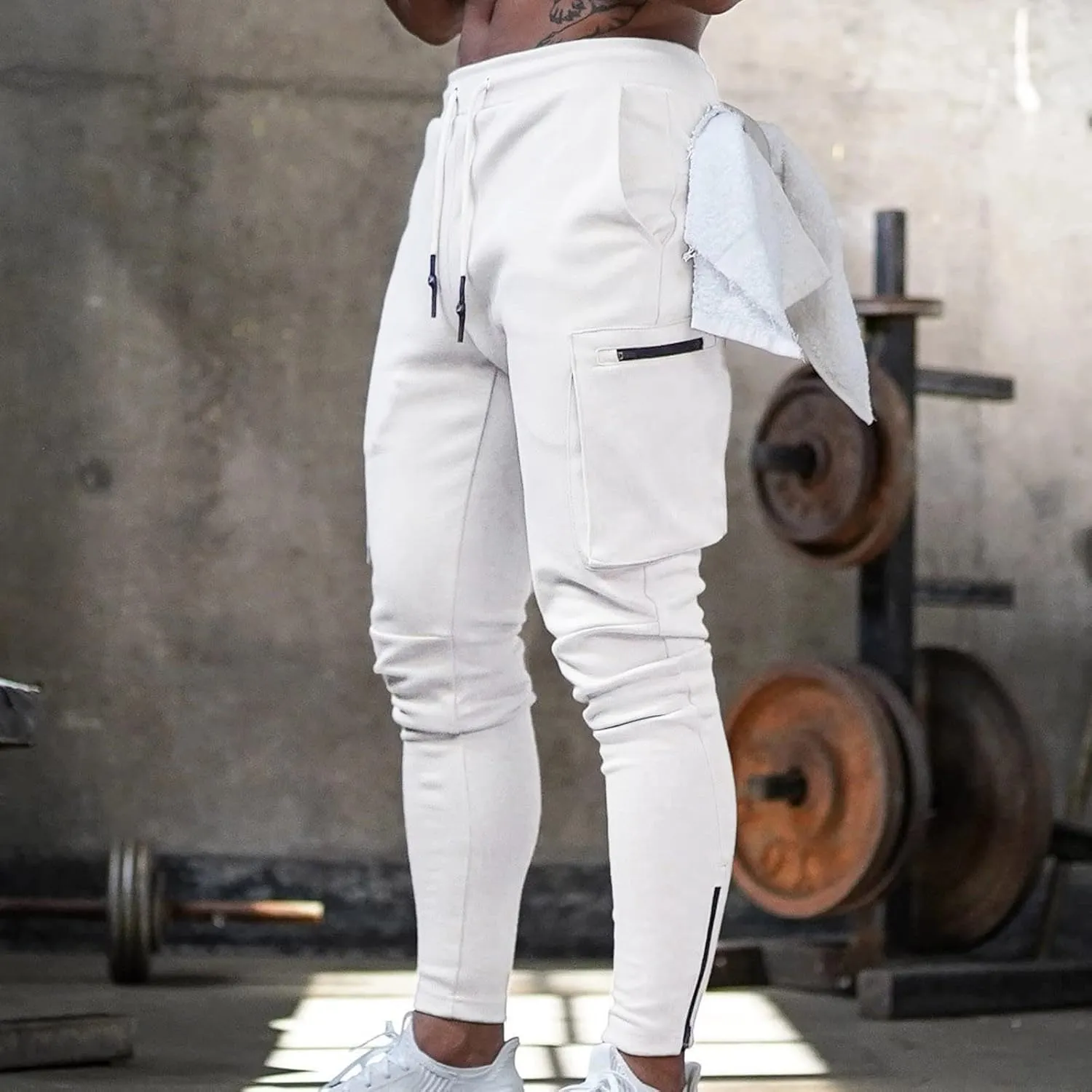Cargo Pants for Men Work Hip Hop Pants Mens Cargo Pants Cotton Sweatpants Fashion Joggers Sports Long Pants Trousers