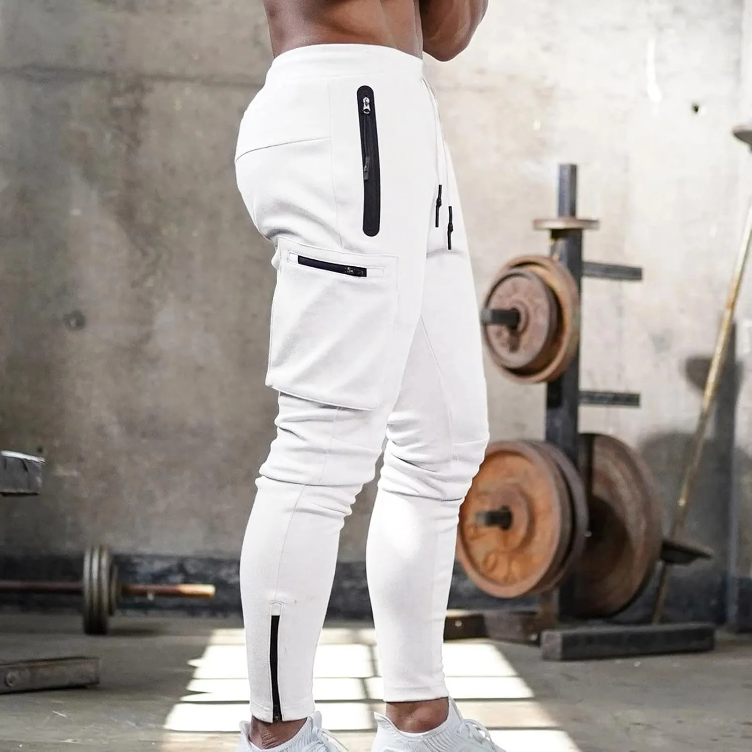 Cargo Pants for Men Work Hip Hop Pants Mens Cargo Pants Cotton Sweatpants Fashion Joggers Sports Long Pants Trousers