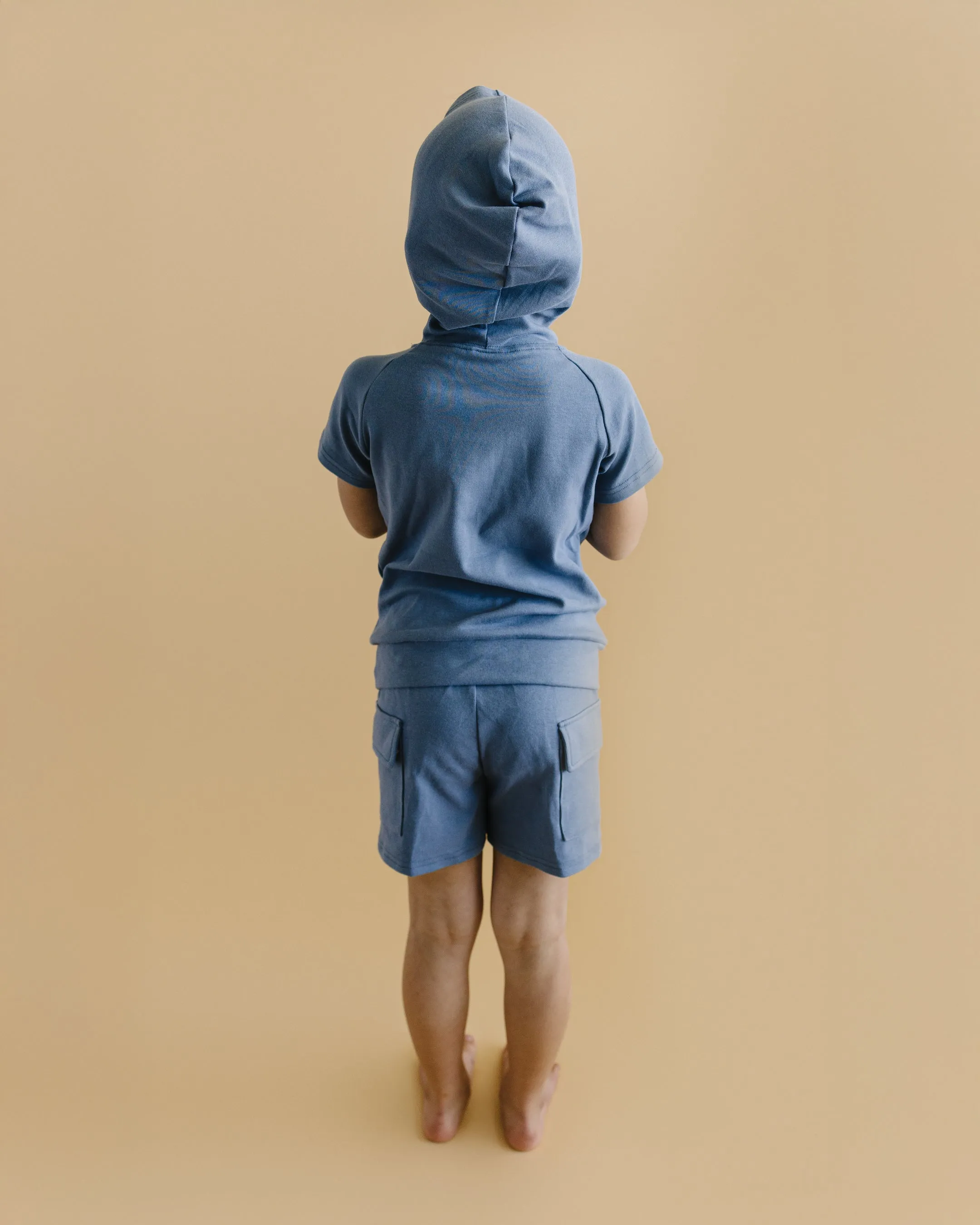 Cargo Shorts Set | Blue