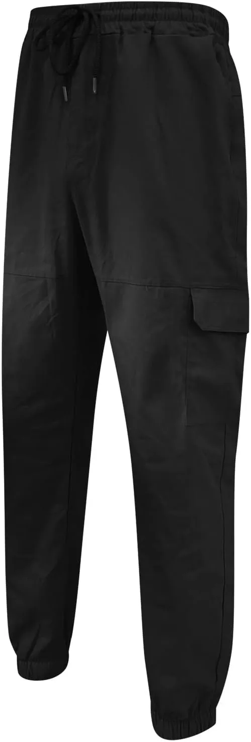Cargo Sweatpants for Men Big and Tall Men's Sports Casual Jogging Trousers Lightweight Hiking Work Pants Outdoor Pant