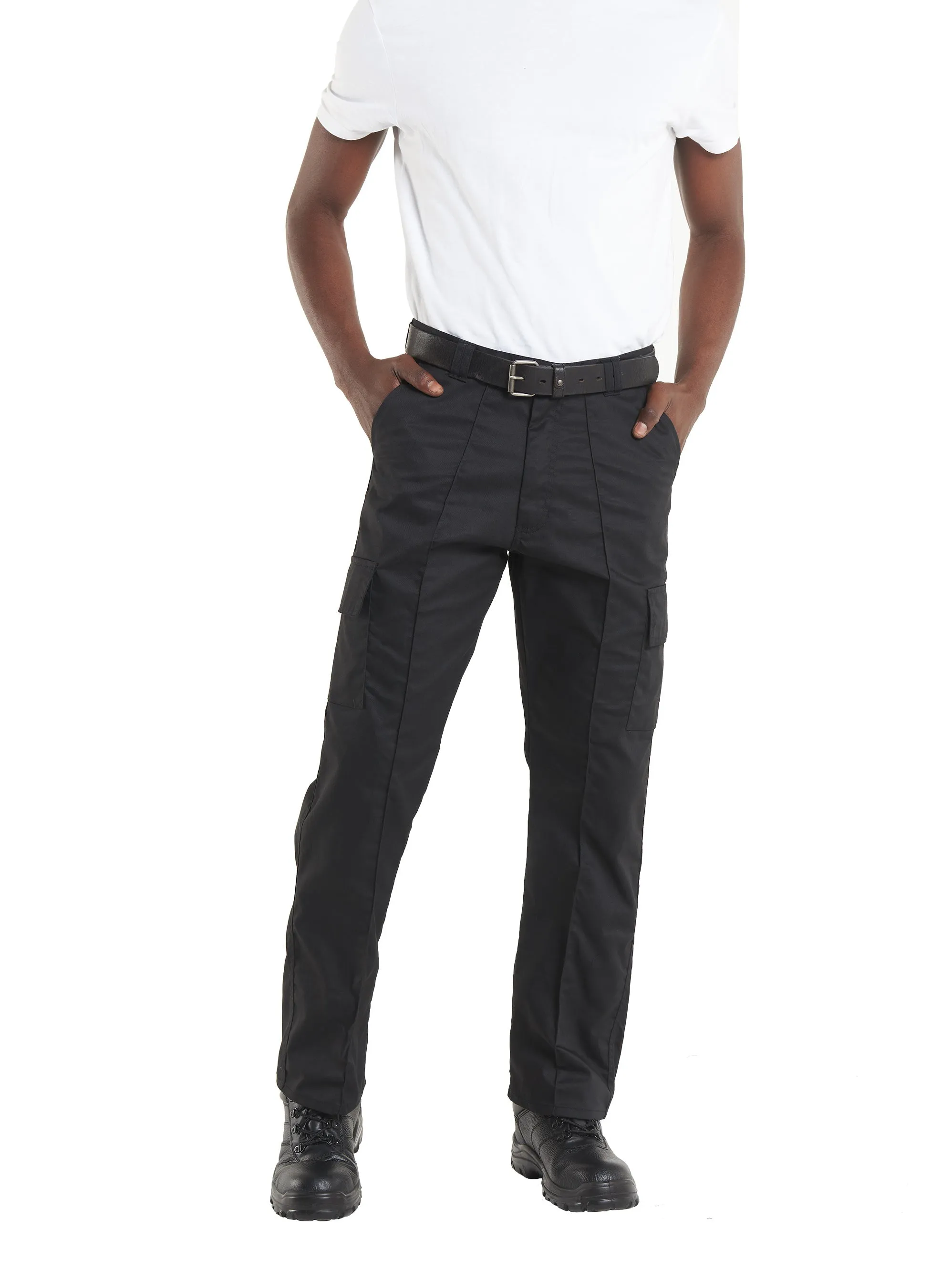 Cargo Trouser Long | Black