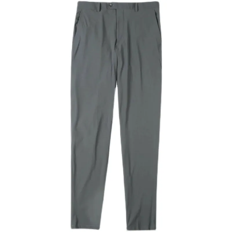 Casual Pants Thin Striped Slim Fit Trousers