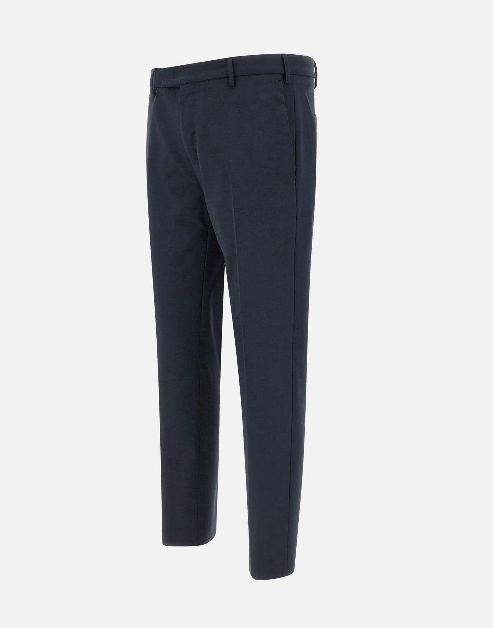 Dieci Men's Wool Trousers in Navy
