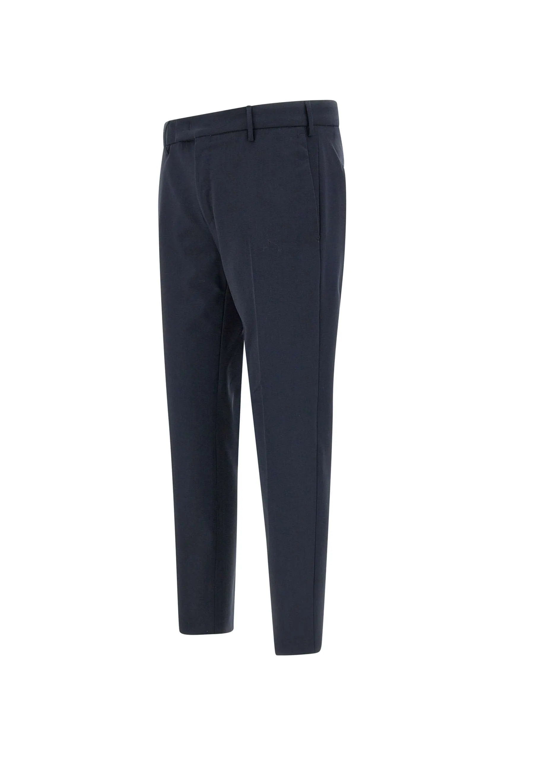 Dieci Men's Wool Trousers in Navy