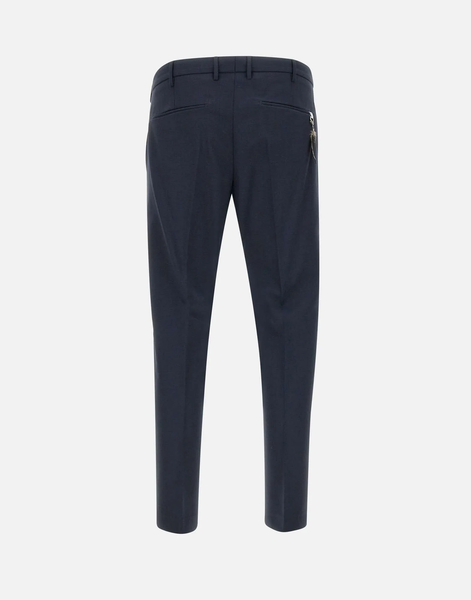 Dieci Men's Wool Trousers in Navy
