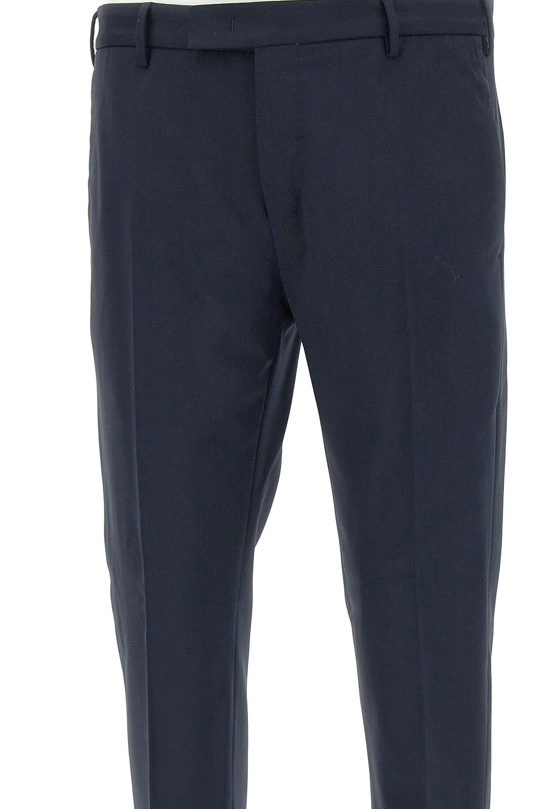 Dieci Men's Wool Trousers in Navy