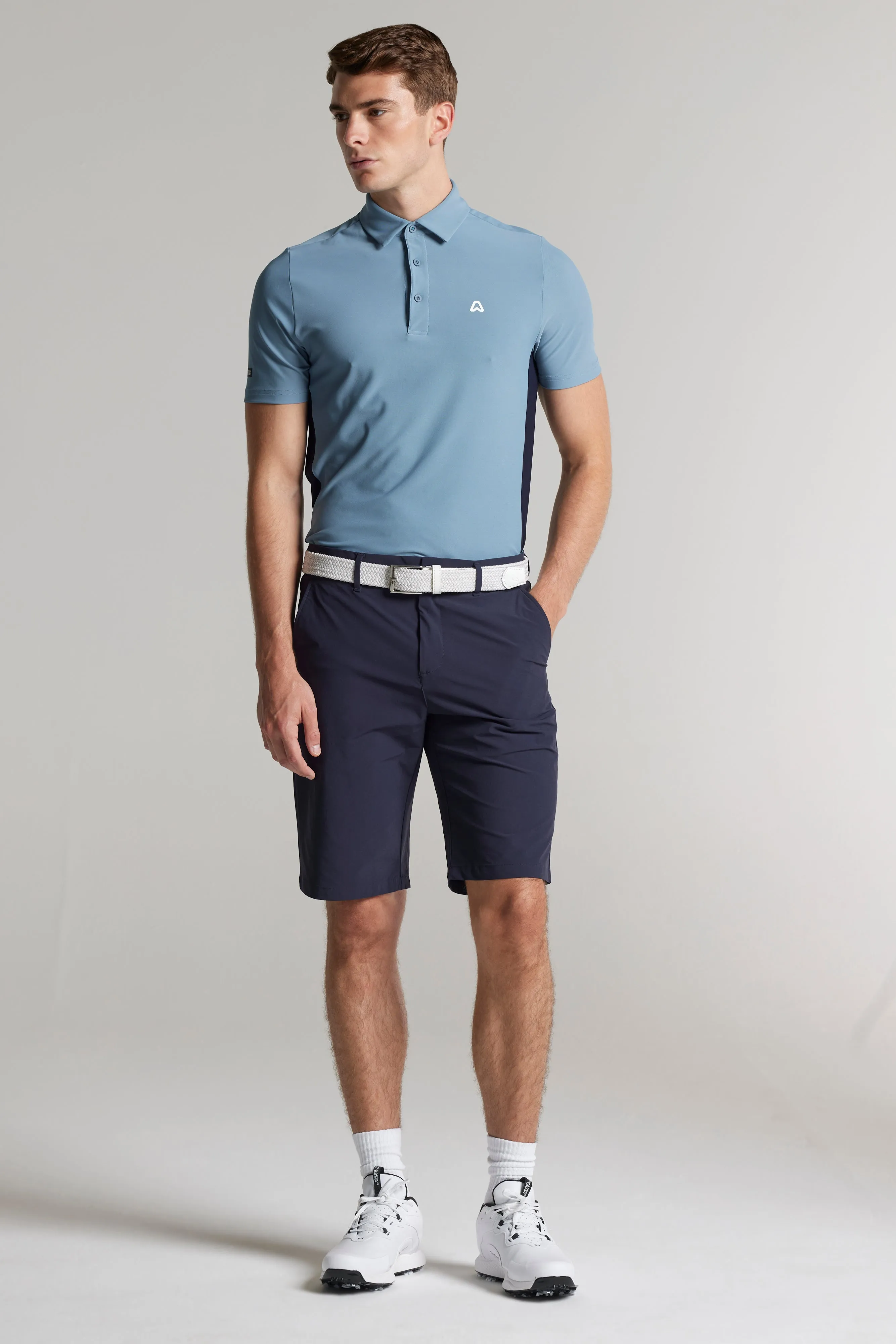 Dynamic Stretch Golf Shorts - Ace Navy