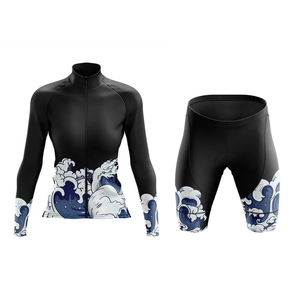 Elemental Water (Black) Aero Cycling Kit