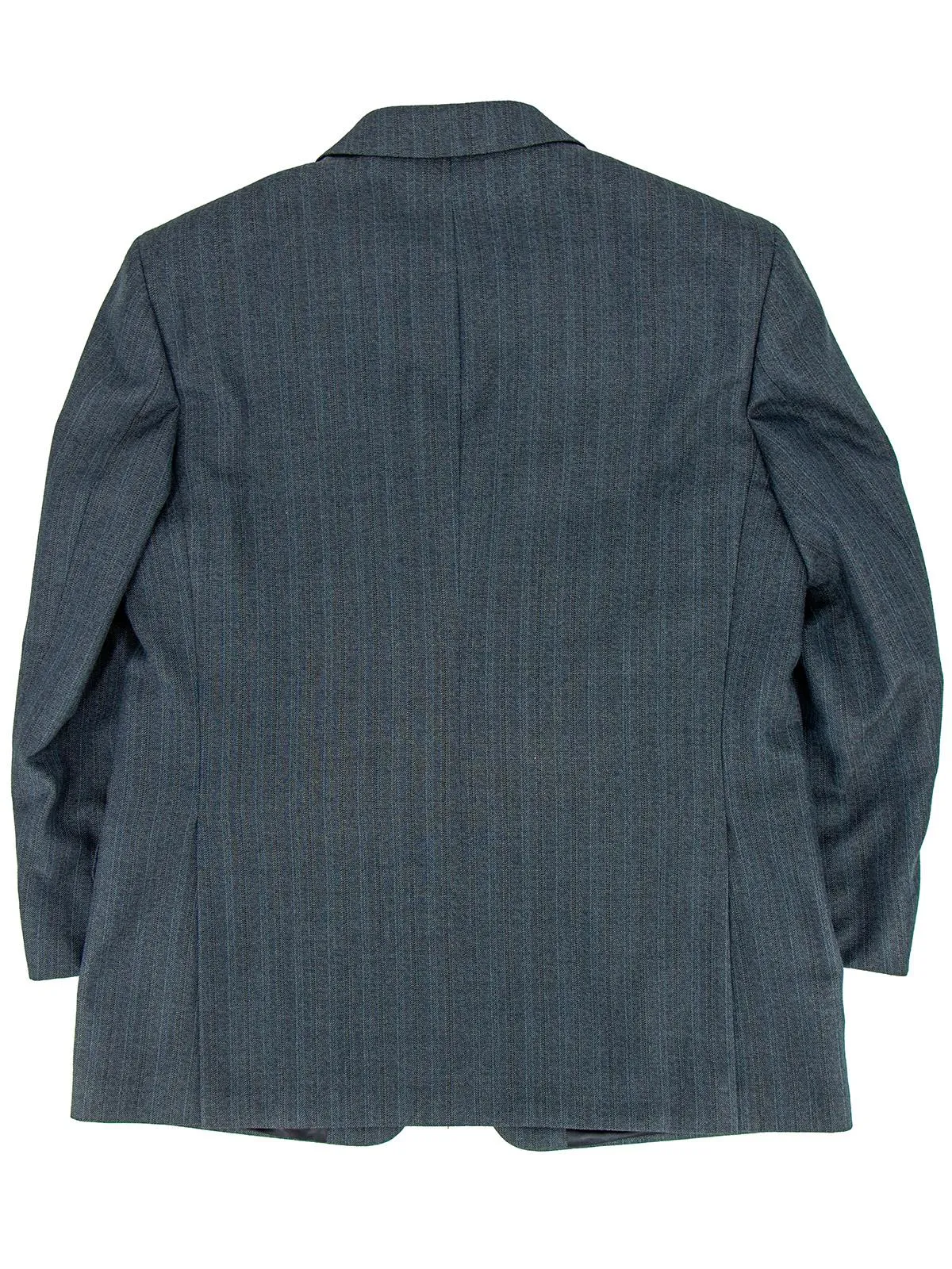 Grey & Blue Pinstripe Vintage Brook Taverner Suit