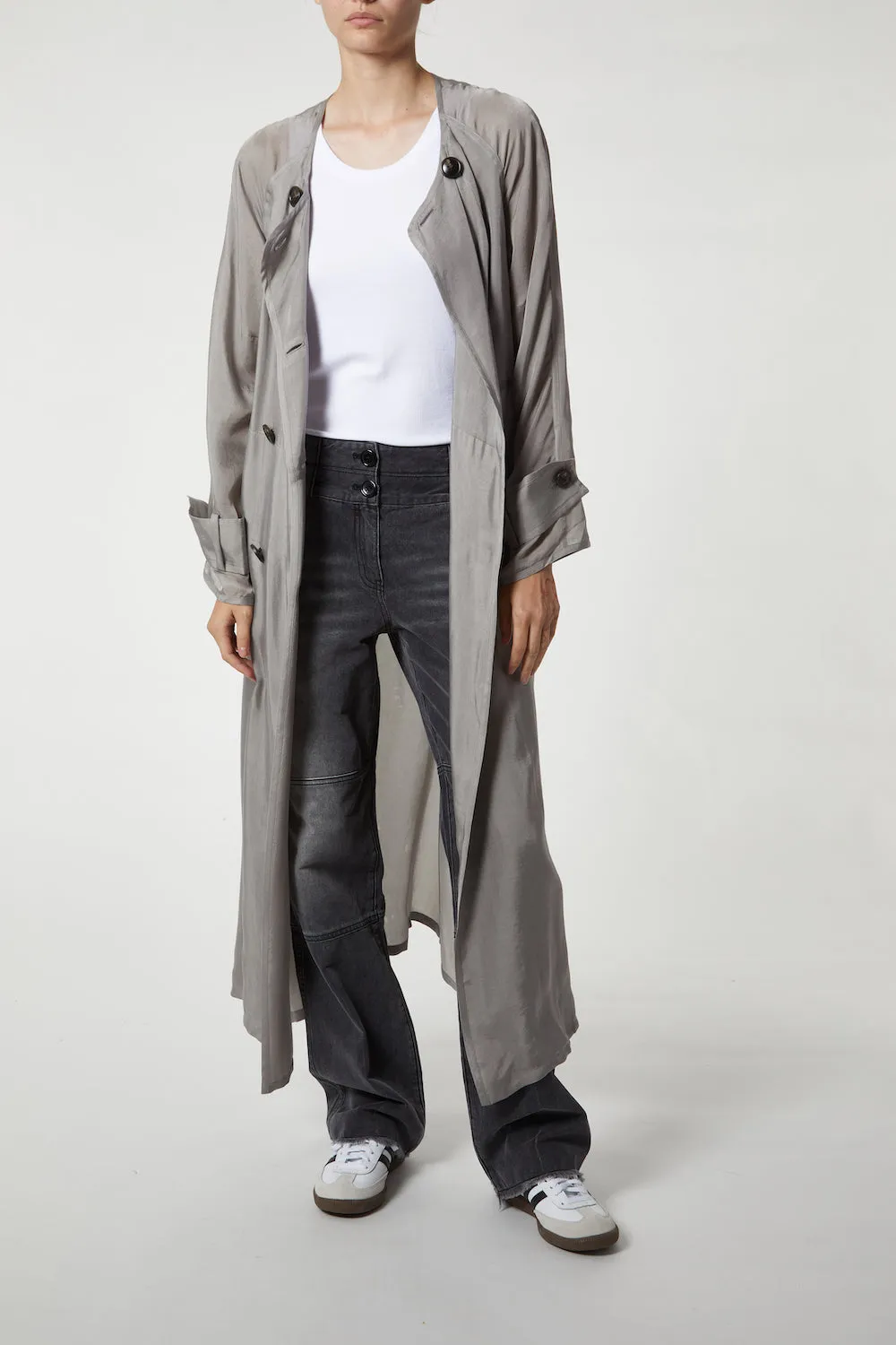 Lauren Low-rise Denim Pant, Graphite Wash