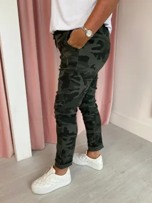 Magic Trousers Camo - Khaki