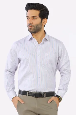 Multicolor Pinstripe Formal Shirt