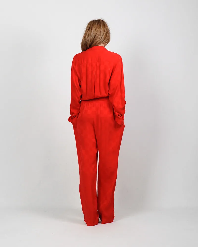 Silk Trouser Jumpsuit