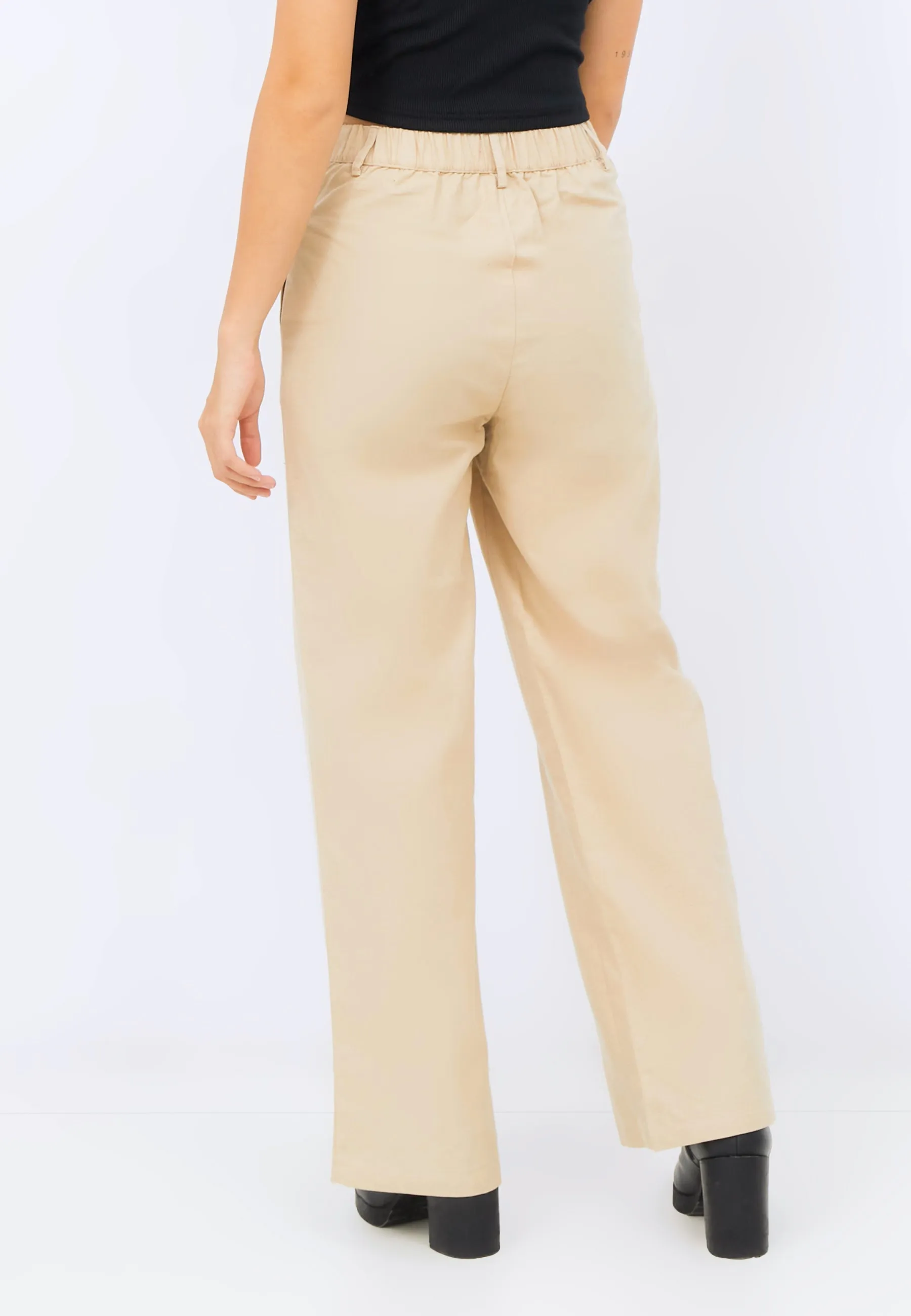 Straight Fit Trousers