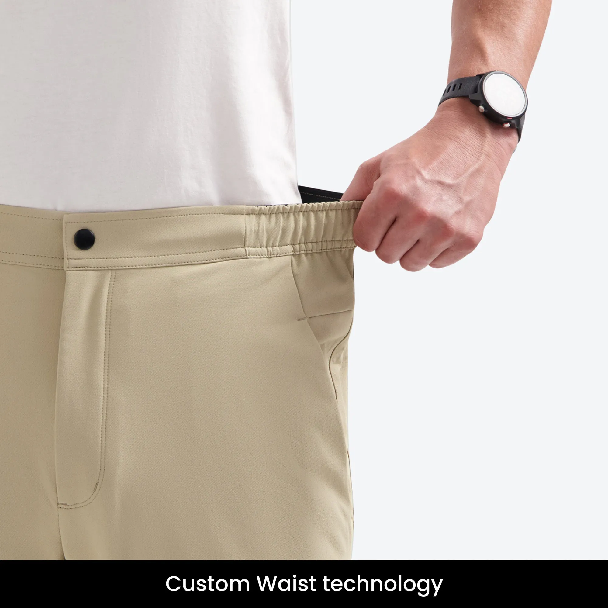 Stretch Pants Beige | Men