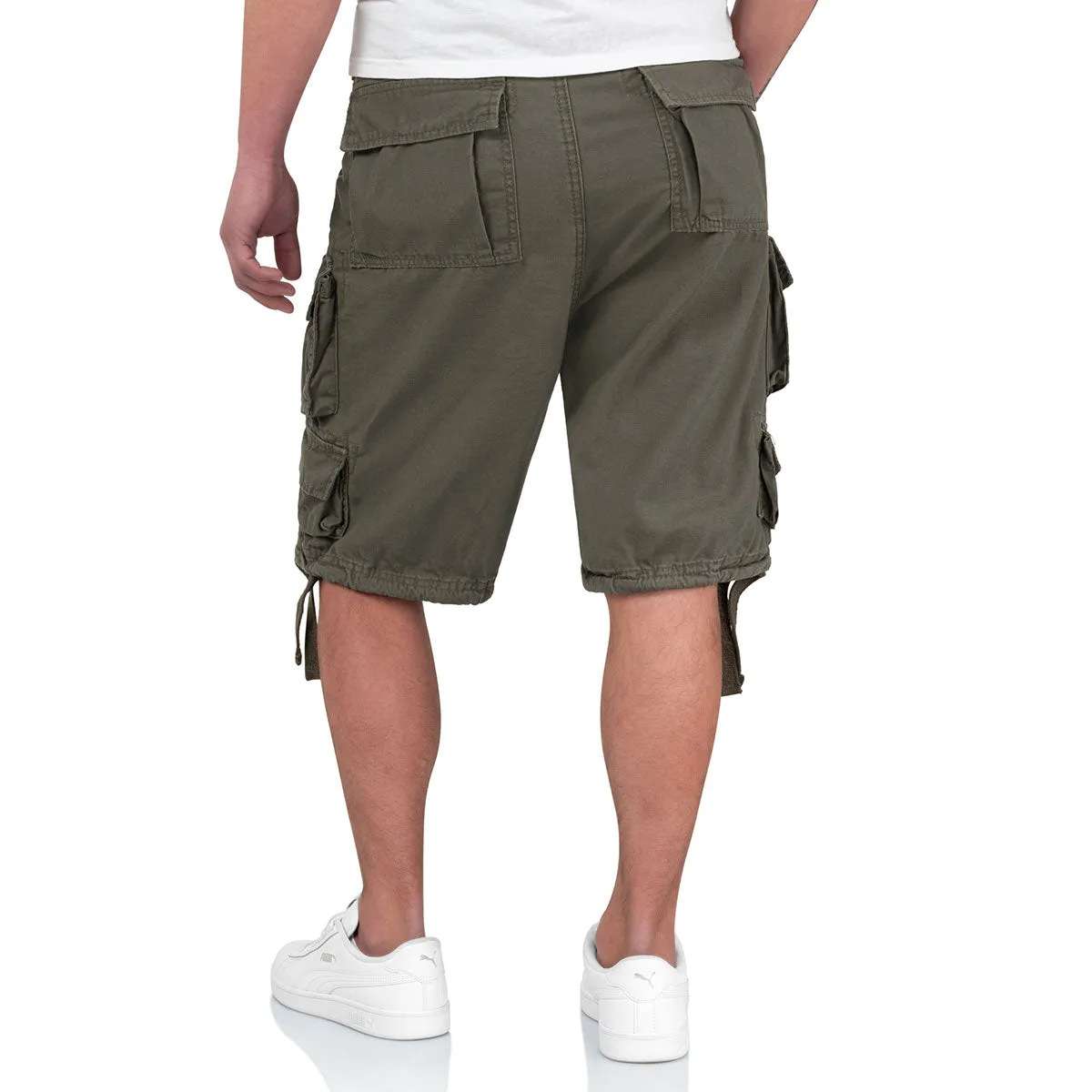 Surplus Division Shorts Olive Green
