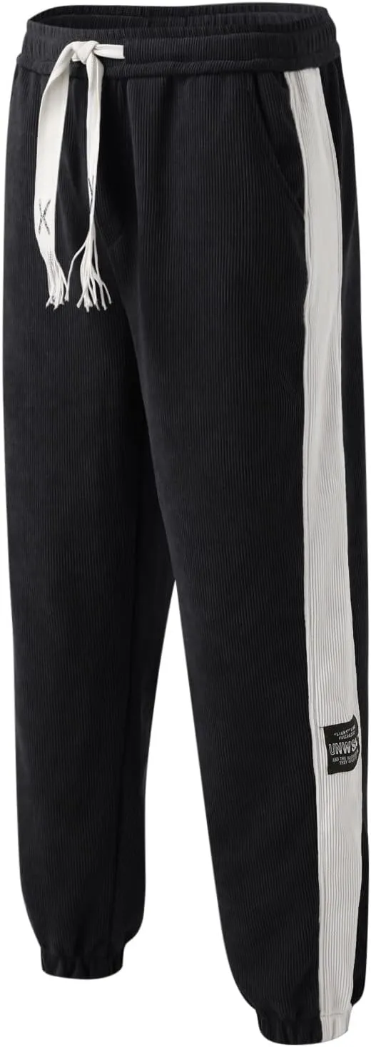 Sweatpant for Men with Pockets Sweatpants Workout Sports Running Pant Zipper Pockets Pants for Men with Zipper Casual