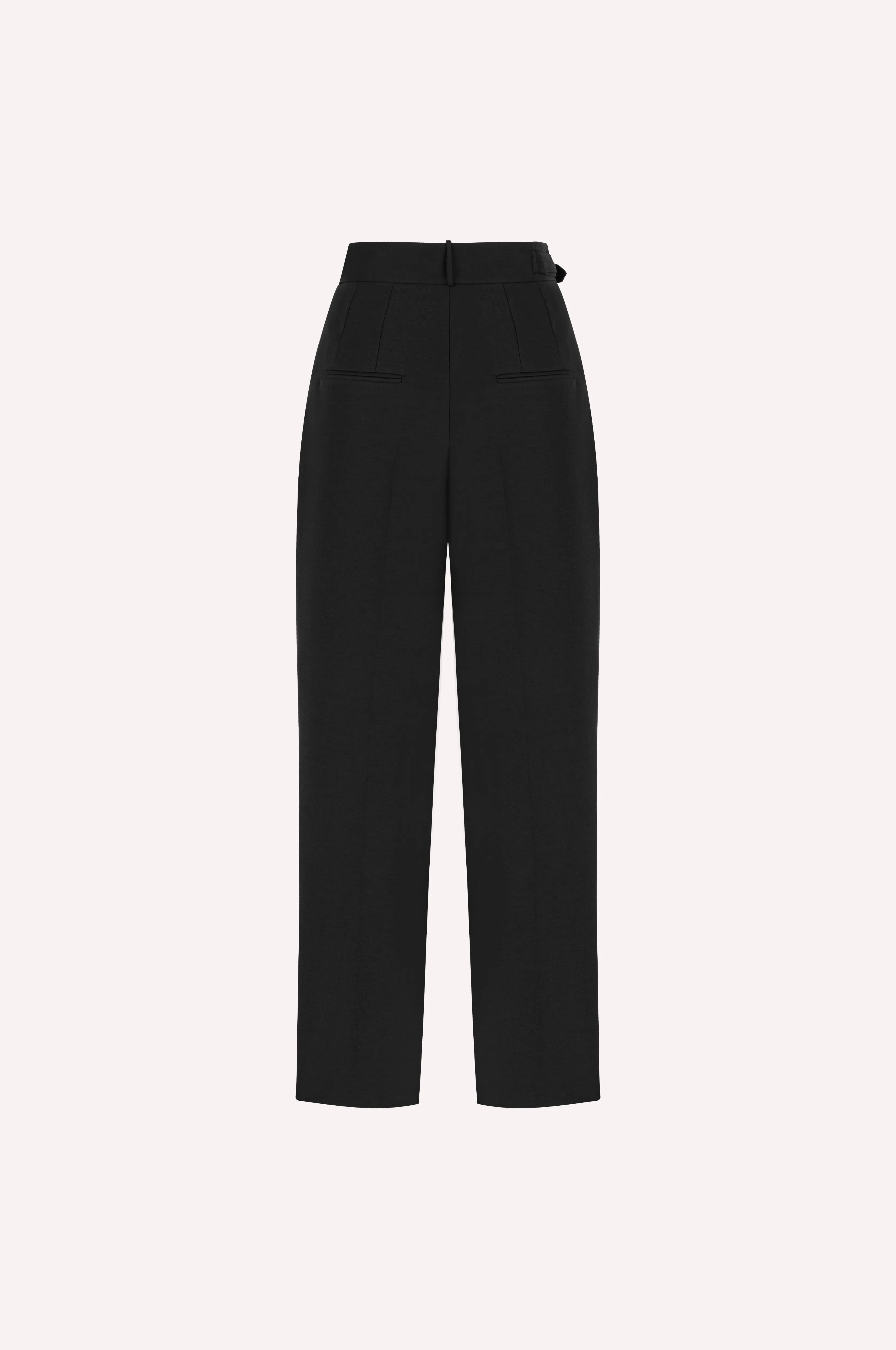 Tailored Wide-Leg Trousers