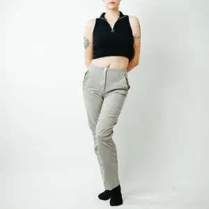 Vanilia High Rise Khaki Trousers - 38