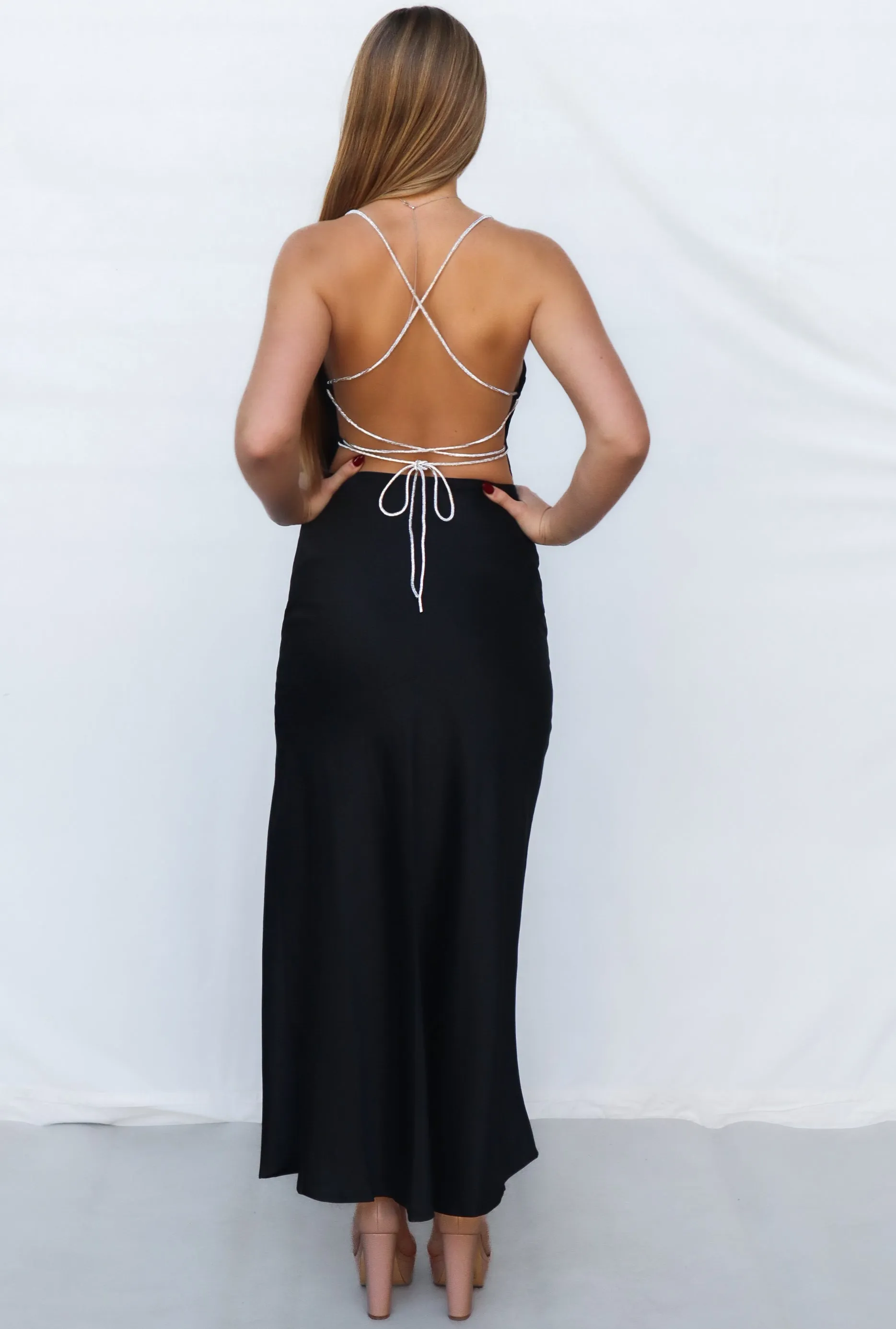 Wren Maxi Dress - Black